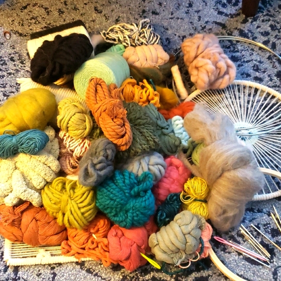 Other - Large lot wool craft art supply